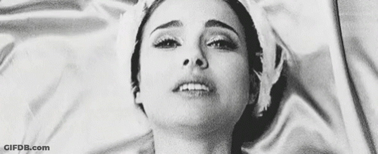 Black Swan Natalie Portman Death GIF