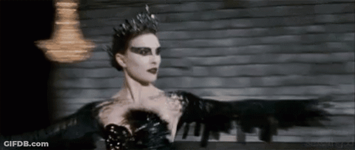 Black Swan Natalie Portman Fast Dance GIF