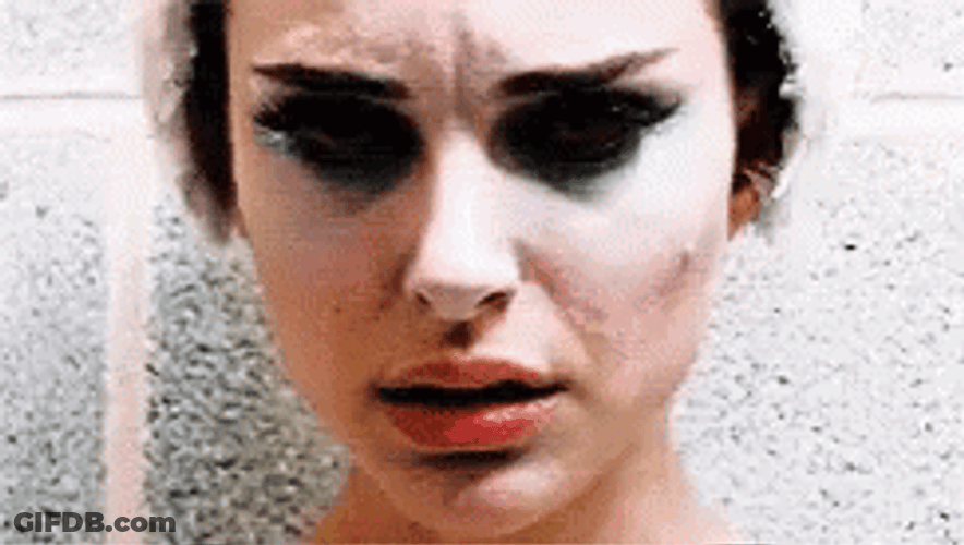Black Swan Natalie Portman's Anger GIF