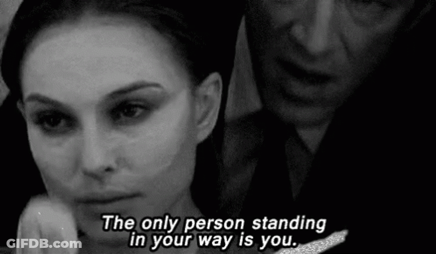 Black Swan Natalie Portman The Only Person Standing GIF