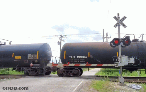 Black Train With TILX 199347 GIF