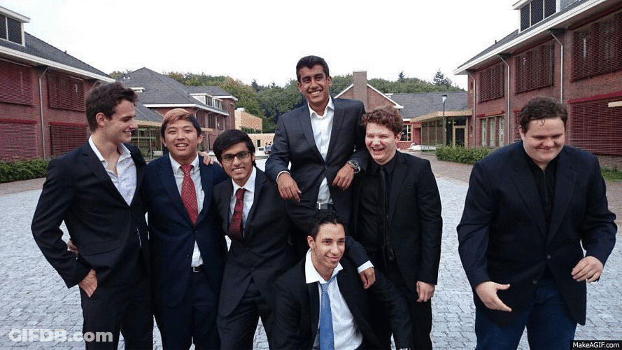 Black Tuxedo Gang GIF