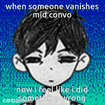 Black White Boy Quote Vanishes Mid Convo GIF