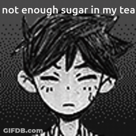 Black White Boy Saying Not Enough Sugar Tea GIF