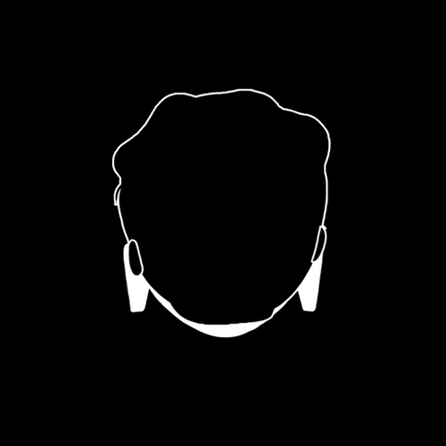 Black White Head Spin GIF