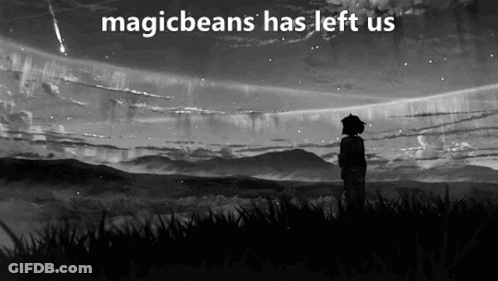 Black White Person Field Magicbeans Has Left Us GIF