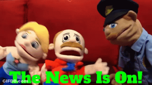 Black White Person Laying Saying She Watched News GIF