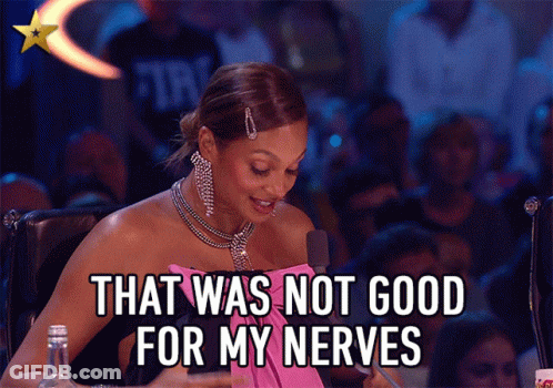 Black White Woman Says Getting On My Nerves GIF