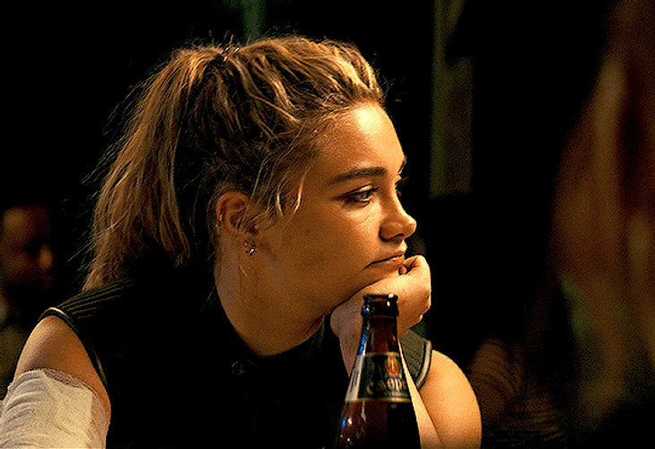 Black Widow Admiring GIF