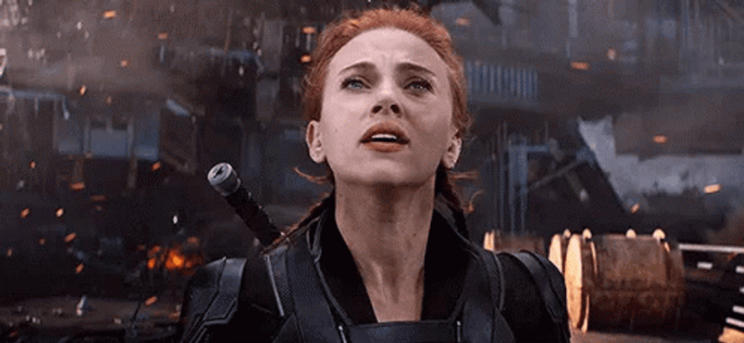 Black Widow No! Don't! GIF