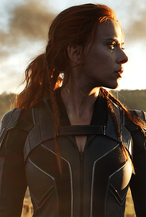 Black Widow Sunset GIF