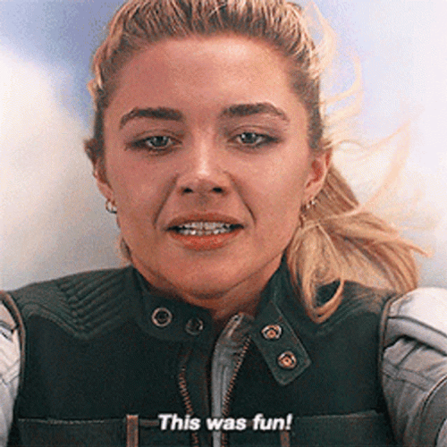 Black Widow This Was Fun Yelena Belova GIF