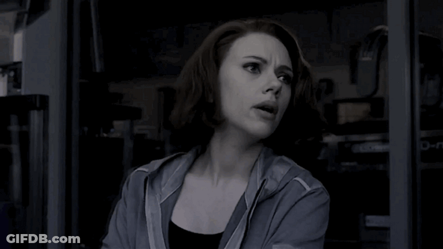 Black Widow Worried GIF