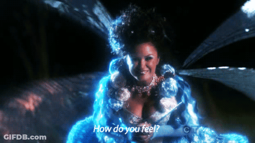 Black Woman As Fairy Godmother GIF