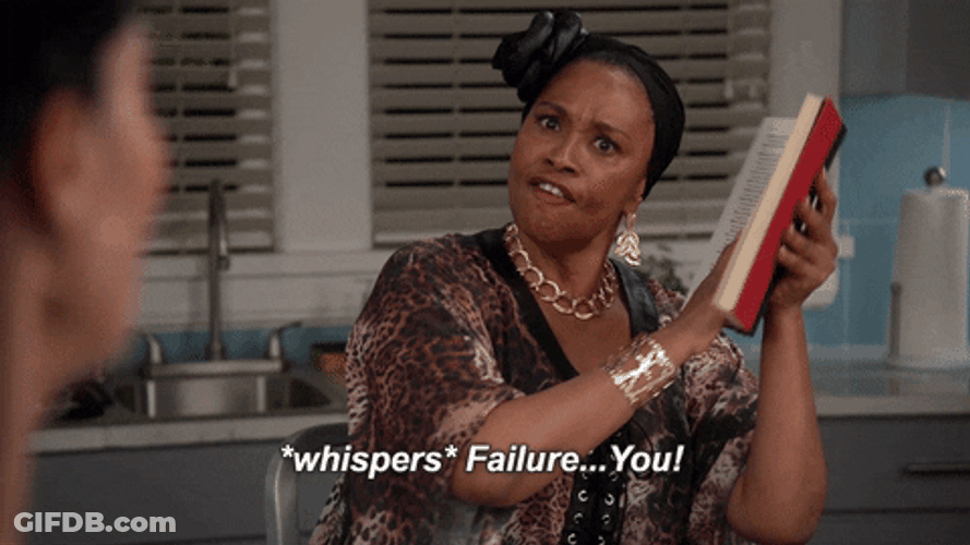 Black Woman Failure You GIF