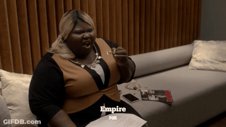 Black Woman Fake Laugh GIF