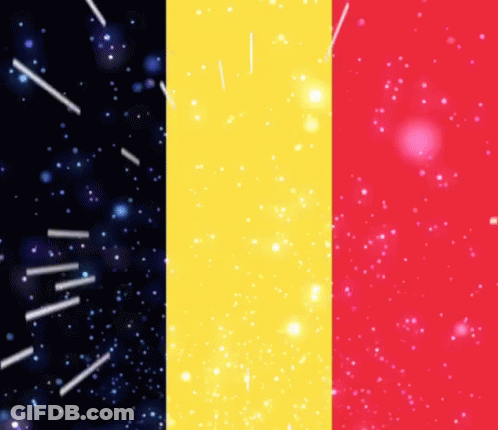 Black Yellow And Red Background With White Lines GIF