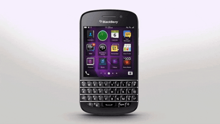 BlackBerry TouchScreen GIF