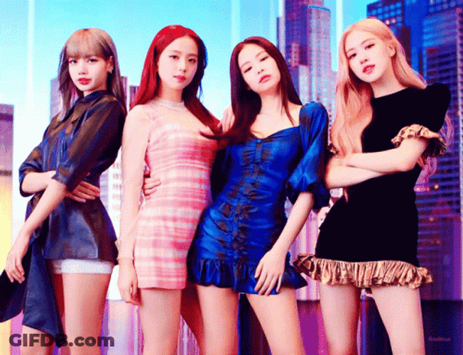 Blackpink Beautiful Modeling GIF