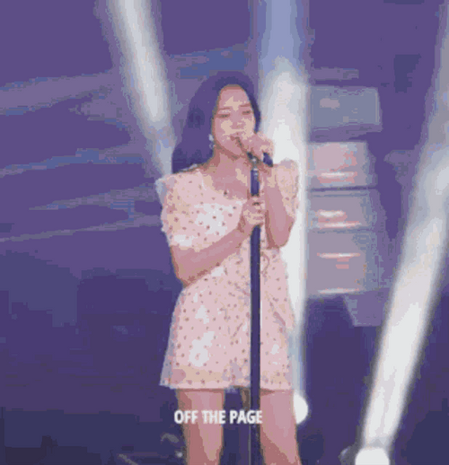 Blackpink Jisoo Singing GIF