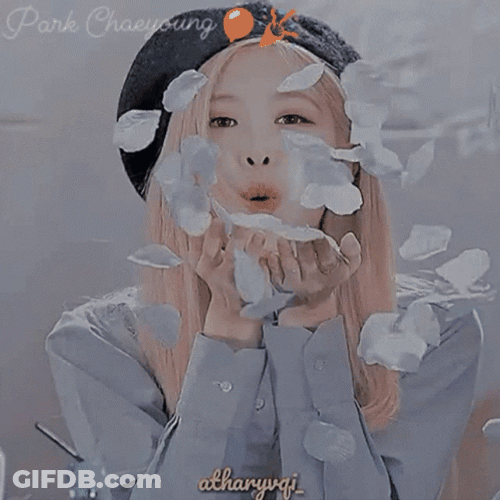 Blackpink Rose Happy Birthday GIF