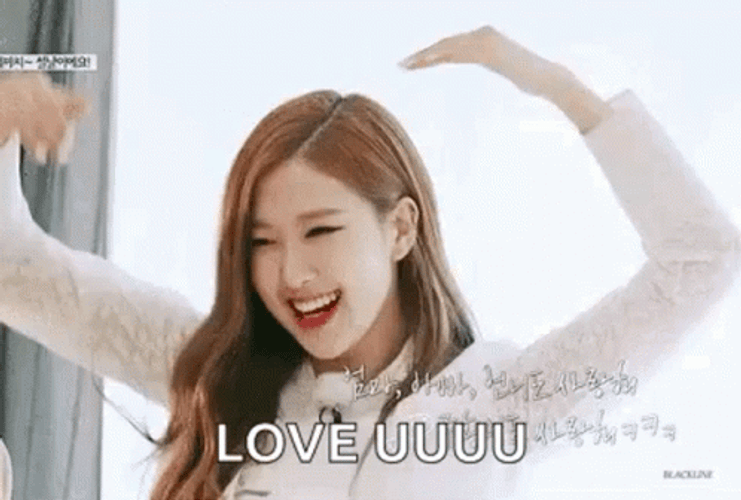 Blackpink Rose Love You GIF