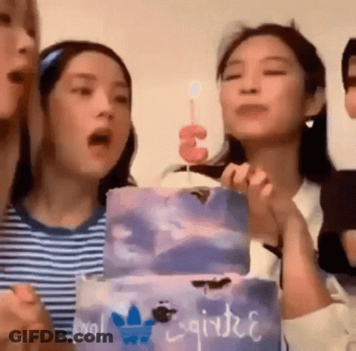 Blackpink Stink Cake Blow GIF