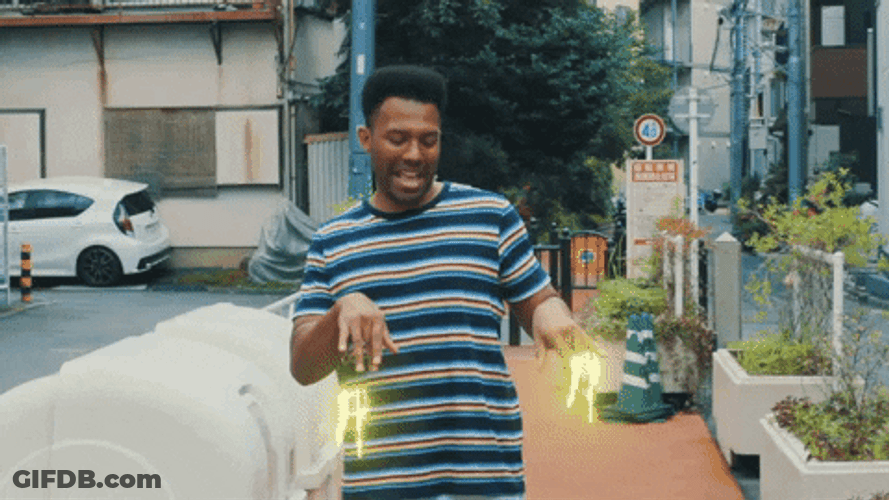 Blackprez Yellow Lightning Effects GIF