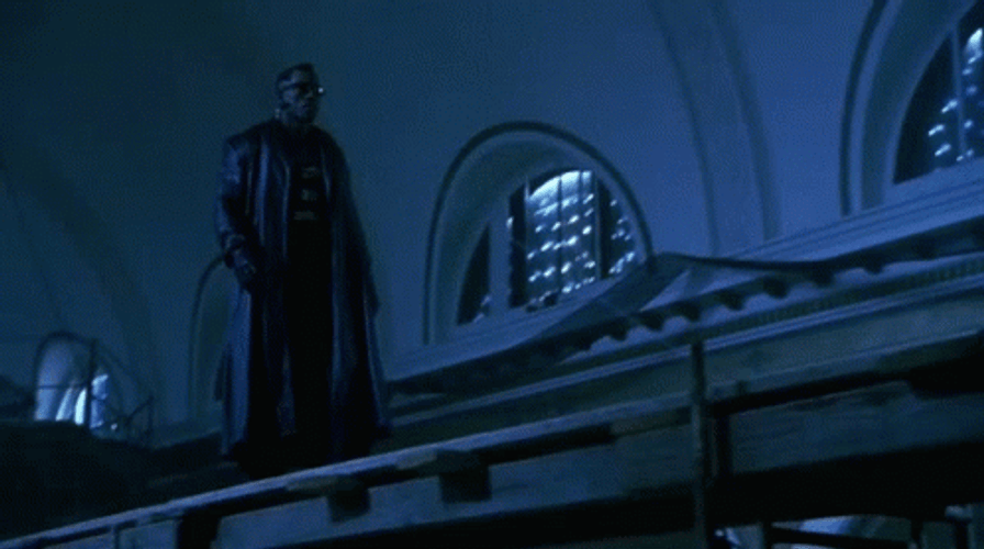 Blade Cracks His Knuckles GIF
