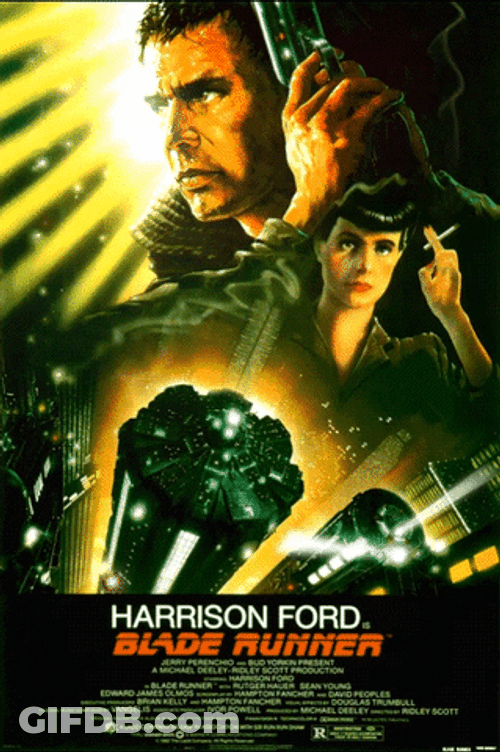 Blade Runner 1982 Poster GIF
