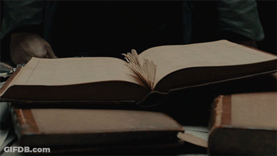 Blade Runner 2049 Ryan Gosling Book GIF