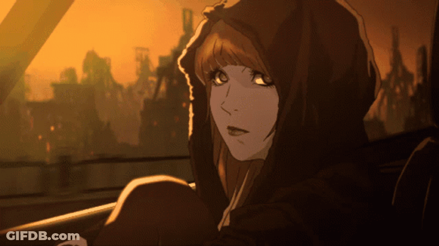 Blade Runner Anime Trixie GIF