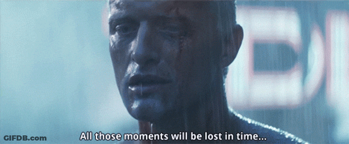 Blade Runner Rutger Hauer GIF