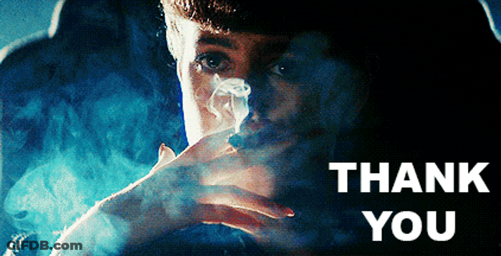 Blade Runner Thank You GIF