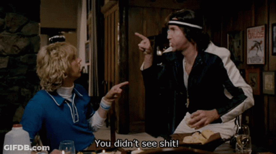 Blades Of Glory Pointing Finger GIF