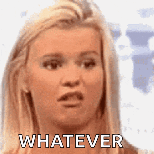 Blahblahblah Whatever GIF