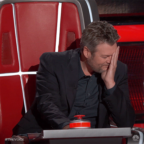 Blake Shelton I Cant Believe Youve Done This GIF