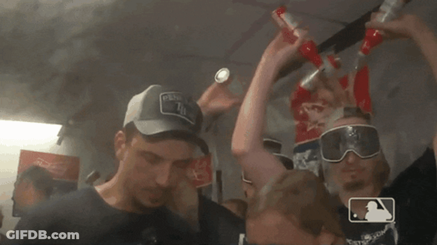 Blake Snell Bottle Head GIF