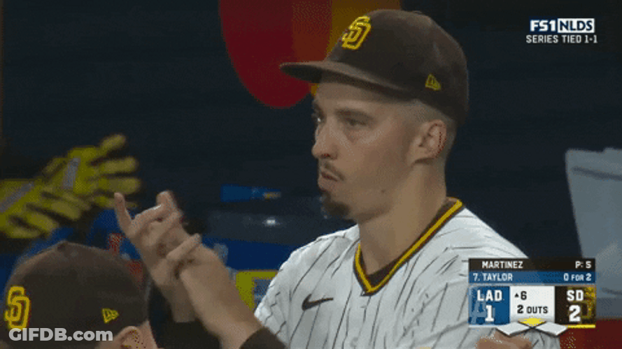 Blake Snell Clapping GIF