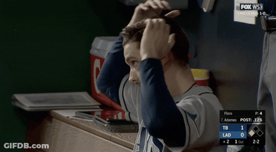 Blake Snell Fixed Hair GIF