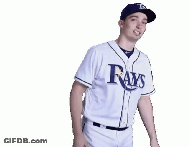 Blake Snell Tampa Bay Rays Sticker GIF
