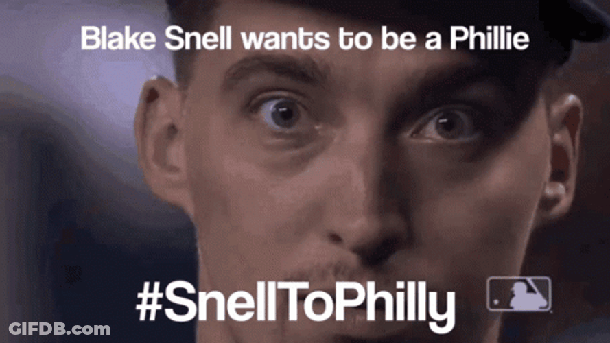 Blake Snell Wants To Be A Phillie GIF