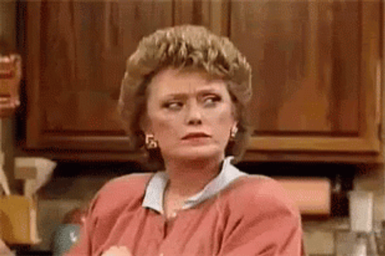 Blanche Devereaux Side Eye Look GIF