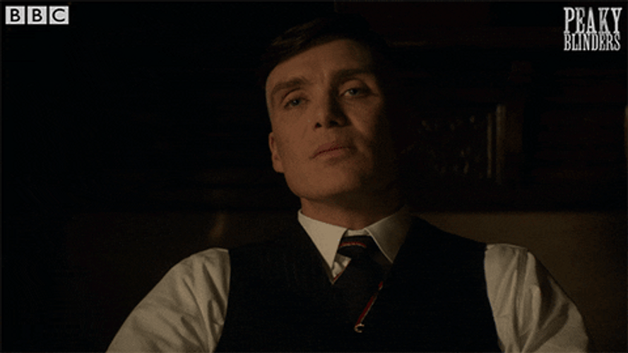 Blank Stare Thomas Shelby GIF