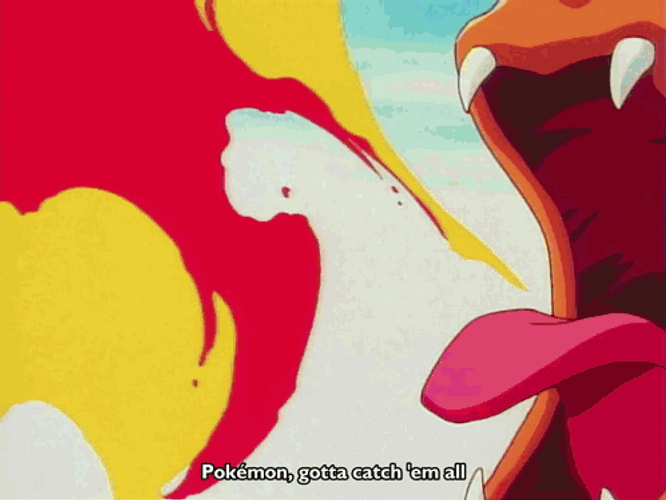 Blastoise Pikachu Pokemon Characters Line Up GIF