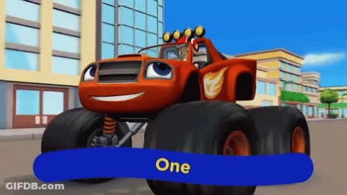 Blaze Monster Truck Driving GIF
