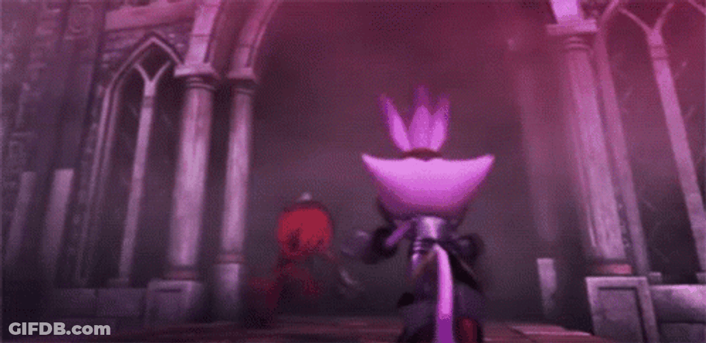 Blaze The Cat In A Storm GIF