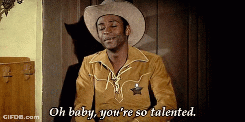 Blazing Saddle Chief Bart Impressed GIF