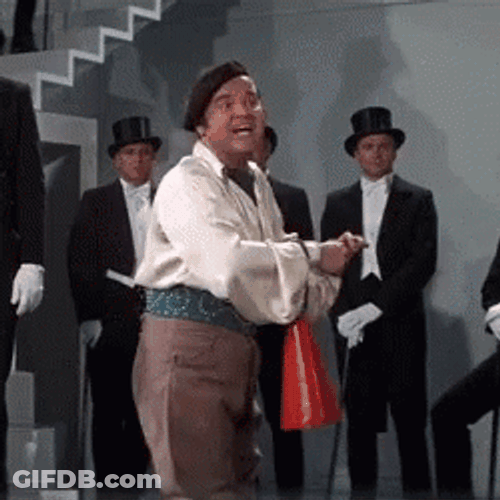 Blazing Saddles Dom DeLuise Dancing GIF