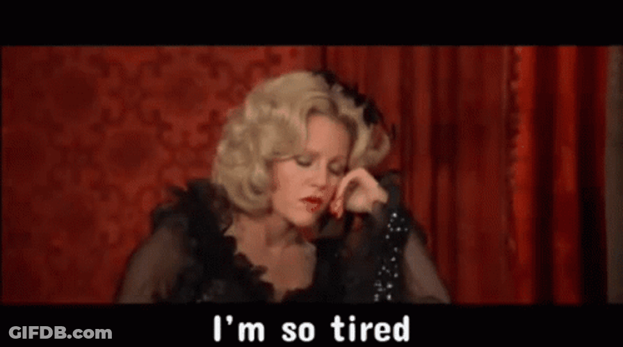 Blazing Saddles Madeline Kahn So Tired GIF